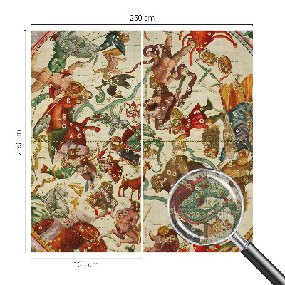 3D photo wallpaper mural Star compositions