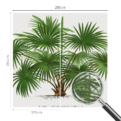 Children's wall mural Exotic pattern