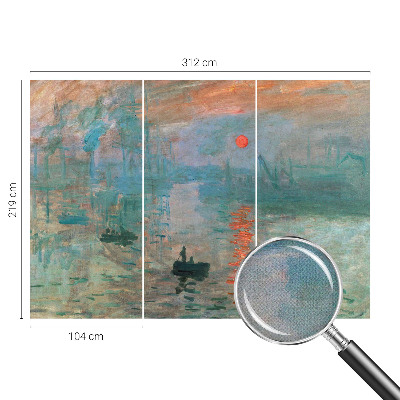 Self-adhesive photo wallpaper Port landscape