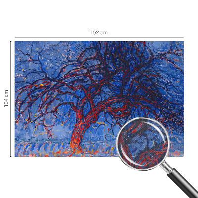 Peel and stick wall mural for bedroom Flame Tree