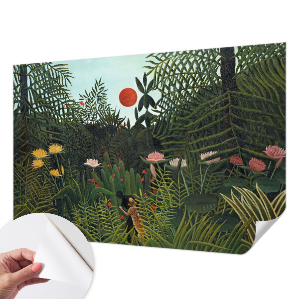 Removable wall mural wallpaper Exotic landscape