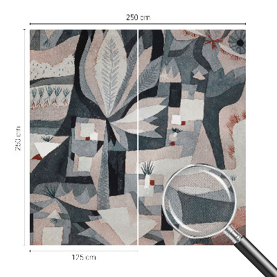 Children's wall mural Abstraction of nature