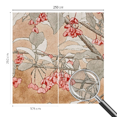 Peel and stick wall mural Floral harmony