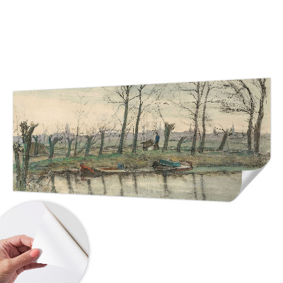 Self-adhesive photo wallpaper Winter landscape