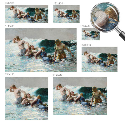 Removable wall mural wallpaper with a naval combat design