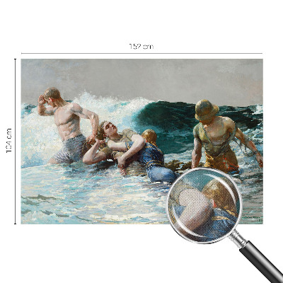 Removable wall mural wallpaper with a naval combat design