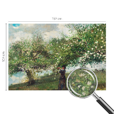 3D photo wallpaper mural Spring scene