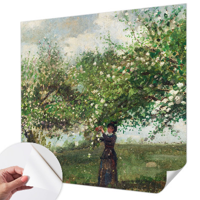 3D photo wallpaper mural Spring scene