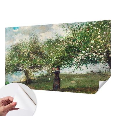 3D photo wallpaper mural Spring scene