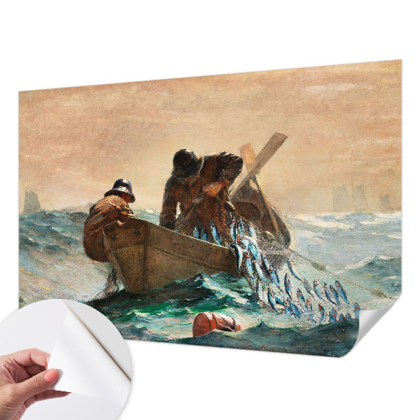 Nursery wall mural with a sea adventure theme
