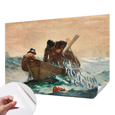 Nursery wall mural with a sea adventure theme