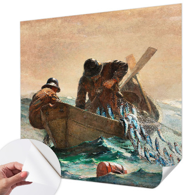 Nursery wall mural with a sea adventure theme