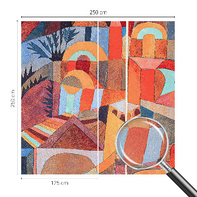 Self-adhesive photo wallpaper Colorful mosaic