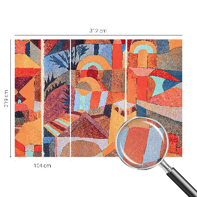 Self-adhesive photo wallpaper Colorful mosaic