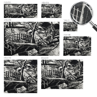 Self-adhesive wall mural Architectural landscape