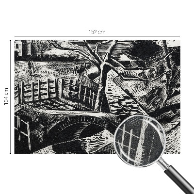 Self-adhesive wall mural Architectural landscape