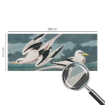 Removable wall mural wallpaper Birds by the sea