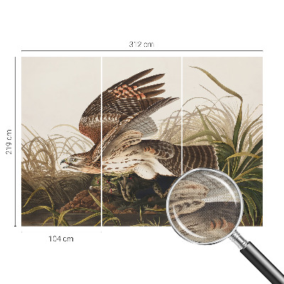 Peel and stick wall mural for living room Winged Beauty