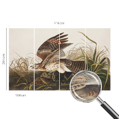Peel and stick wall mural for living room Winged Beauty