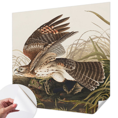 Peel and stick wall mural for living room Winged Beauty