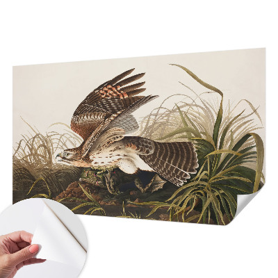 Peel and stick wall mural for living room Winged Beauty