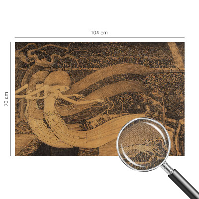 Nursery wall mural Surrealistic characters