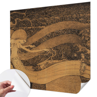 Nursery wall mural Surrealistic characters