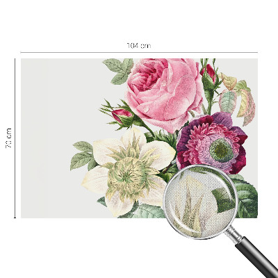 Peel and stick wallpaper mural Flower bouquet