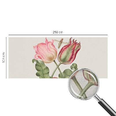 Peel and stick wall mural Tulip beauty