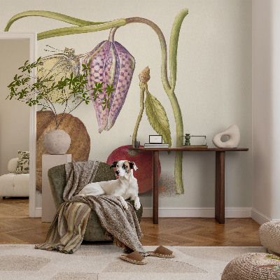 Self-adhesive photo wallpaper Butterfly plant