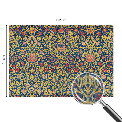 Peel and stick wall mural for bedroom Floral pattern