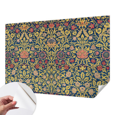 Peel and stick wall mural for bedroom Floral pattern