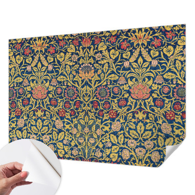 Peel and stick wall mural for bedroom Floral pattern