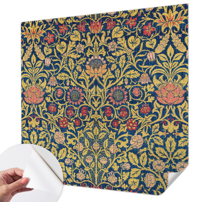 Peel and stick wall mural for bedroom Floral pattern