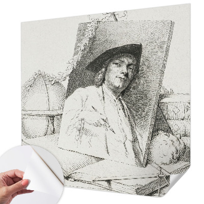 3D photo wallpaper mural Artistic portrait