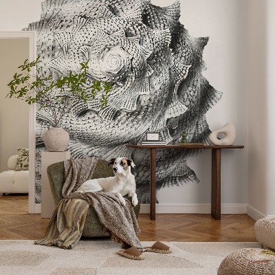 Nursery wall mural featuring 