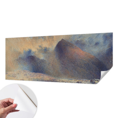 Peel and stick wall mural for bedroom Mountain landscape