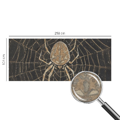 Children's wall mural Spider's web