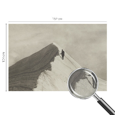 Baby room wall mural Lone climber