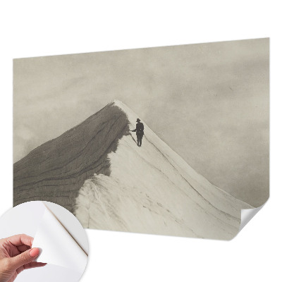 Baby room wall mural Lone climber