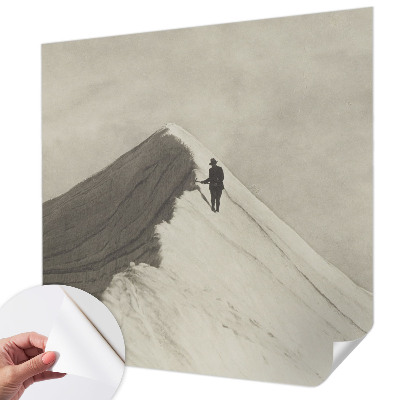 Baby room wall mural Lone climber