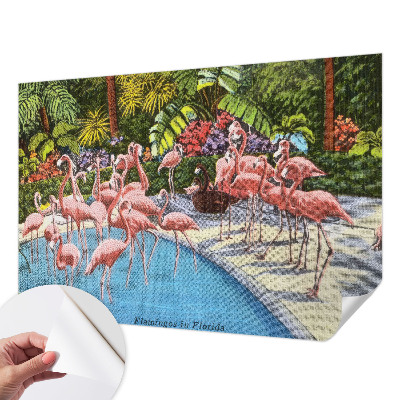Stick-on wall mural Exotic scene