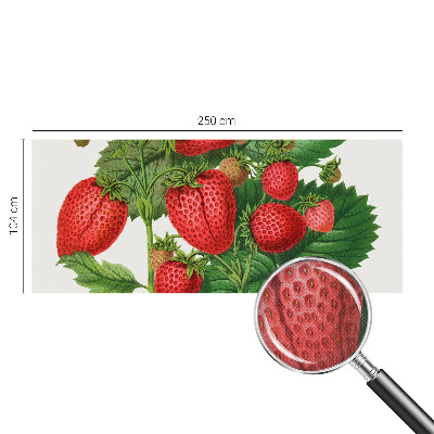 Peel and stick wallpaper mural Summer fruits
