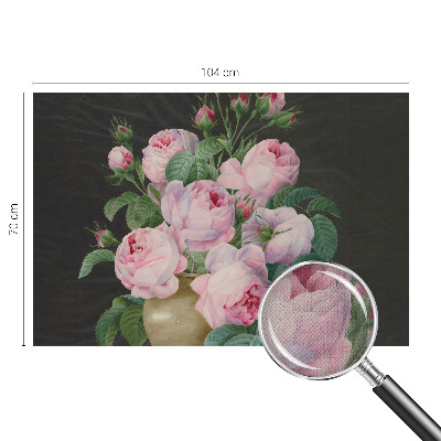 3D wall mural Floral elegance