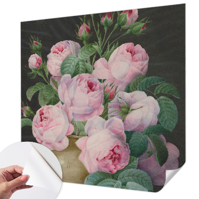 3D wall mural Floral elegance