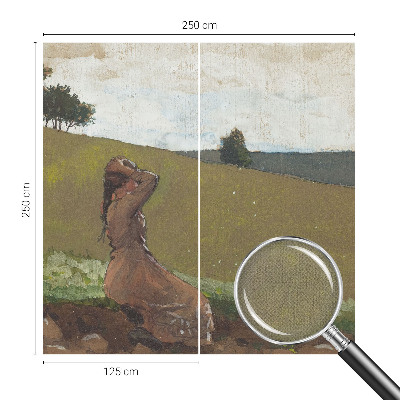 3D photo wallpaper mural a quiet scenic landscape