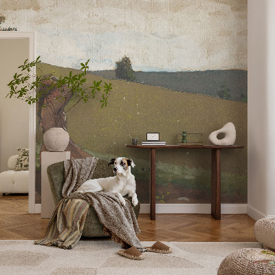 3D photo wallpaper mural A quiet scene