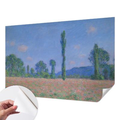 Removable wall mural wallpaper featuring a nature-inspired design