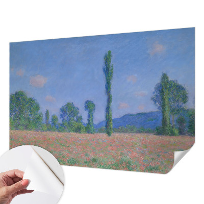 Removable wall mural wallpaper featuring a nature-inspired design