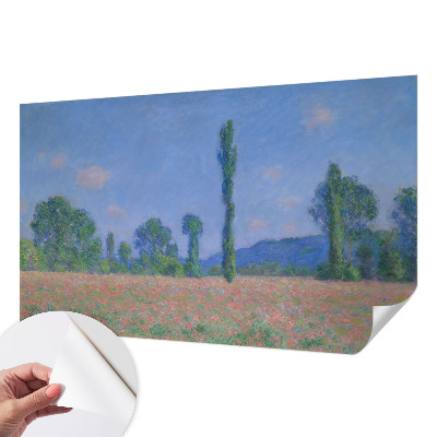 Removable wall mural wallpaper featuring a nature-inspired design